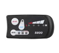 RASTKY Compteur LED Robuste et Résistant à l'eau, Affichage pour Vélo et Scooter électrique, écran Horizontal de 130g (36V)