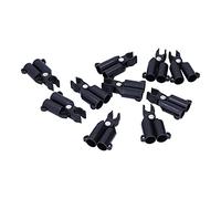 RASTKY Connecteur de Pieu de Plante 10pcs A-Type Connection Connecteur de Gardien de Support Fixe Joint du Jardin Fixation (Diamètre intérieur 16mm Une Fourche)