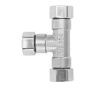 RASTKY Connecteur de Tuyau de Manière Raccord de Tuyau en Acier Inoxydable Té de Manière Connecteur de en Acier Inoxydable 304 Adaptateur de Pipeline Adaptateur de Canalisation G1/2 d' de Forme