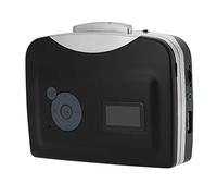 RASTKY Convertisseur de Cassette en MP3, Enregistreur de Partition Automatique Portable pour Anciennes Bandes en clé USB pour Les Amateurs de Musique Noir