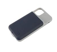 RASTKY Coque de Batterie Portable avec Puce Intelligente pour 11, 6 000 MAh, pour Voyage, Camping, Voyages d'affaires, Protection à 360 Degrés, Noir (Blue)