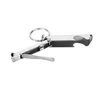 RASTKY Couchettes de Porte-Clés Clippers 2 en 1 Mini Outils Chain de clé Chaîne Key Ring Cutter Clippers Bottle Overner Multifinection Manicure Tool