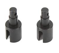 RASTKY Coupe de Joint RC Diff Outdrive en Acier de qualité Supérieure, pour Voiture Losi Baja Rey 1/10 RC, Améliore la Puissance de Conduite, Facile à Installer (Black)