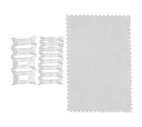 RASTKY Coussinet Réducteur de Taille de Bague Réglable, Kit de 12 Pièces, Confortable à Porter, Accessoire de Bijoux Antidérapant pour Bagues de Fiançailles et de Mariage