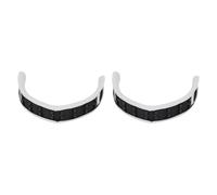 RASTKY Coussinets de Bandeau de Remplacement en Cuir protéiné Souple, 2 Pièces, Installation Facile à Monter Soi-même pour écouteurs QC Ultra, Port Confortable (White)