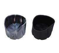 RASTKY Couvercle de Capuchon D'objectif en Silicone Anti-poussière 2 Pièces, Protecteur D'objectif Universel de Stockage compressé, adapté à 99% D'objectifs, env. 2,4 X,0 Pouces, 1,5 Oz, pour la