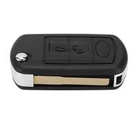 RASTKY Couvercle de e Télécommande Noir de qualité Supérieure de Remplacement pour Range adapté pour Rover Sport 2006-2009, Protecteur de Porte-clés à 3 Boutons pour les Fanatiques de Voiture