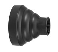 RASTKY Couvercle de Diffuseur de Sèche-cheveux Pliable en Silicone 5 Couleurs pour le Coiffage - Protège les Cheveux des Dommages Causés par la Chaleur, Idéal pour les Utilisateurs D'outils de (BLACK)