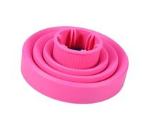 RASTKY Couvercle de Diffuseur de Sèche-cheveux Pliable en Silicone 5 Couleurs pour le Coiffage - Protège les Cheveux des Dommages Causés par la Chaleur, Idéal pour les Utilisateurs D'outils de (PINK)