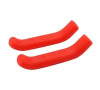 RASTKY Couvercle de Levier de Frein de Vélo, Léger, Antidérapant, en Gel de Silicone, Manchon de Protection de Poignée pour Vtt, Vélo de Route, Rouge (rouge)