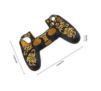 RASTKY Couvercle de Silicone du Contrôleur - Couvre-Peau de Boîtier en Silicone Doux 4 Contrôleur Jaune (Noir Jaune)