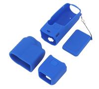 RASTKY Couverture Complète de Protection en Silicone 4 en 1 pour Les Accessoires de Caméra 3 avec Lanière, des Ouvertures Précises pour Les Ports Fonctionnels (Blue)