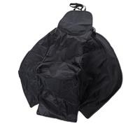 RASTKY Couvre-Jambes de Moto Imperméable, Tablier Coupe-Vent à Couverture Complète pour la Protection de Conduite en Hiver pour Motos à Faisceau incurvé, Tissu tricoté en Nylon Noir pour Scooter
