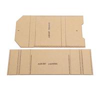 RASTKY Créez Votre Propre Sac à Main élégant : Modèle de Pochoir, Design de Portefeuille - et Ensemble de Modèles de Sac à Main Polyvalents pour les Projets en Cuir - Parfait pour les passionnés.