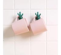 RASTKY Crochet Fantaisiste en Forme de, Crochet de Adhésif Fort à la Mode pour Suspendre des Sacs à Vêtements, Cintre Mural de 2 Pièces