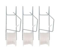 RASTKY Crochets à Rouleaux de Support de Tomate, Kit de Treillis en Fil d'acier galvanisé Durable pour Serre de Vigne à Fleurs 6 Pièces