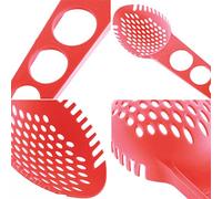 RASTKY Cuillère à Spaghetti Multifonctionnelle - Cuillère à Griffes, Passoire de Cuisine et Outil de Mesure des SpaghettisCuisine, Pâtes et Marmite - Nylon de qualité Alimentaire, Facile à Nettoyer,