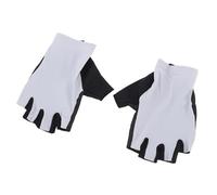 RASTKY de Vélo Antidérapants Demi-Doigt de Cyclisme de Sport Flexibles Absorbant Les Chocs pour Hommes Femmes de Vélo de Route Faciles à Mettre et à Enlever 2 Paires (Taille S)