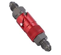 RASTKY Déverrouillage de Conduite de Frein -tuile en Aluminium pour Fluide, Huile, Carburant et Liquides de Refroidissement dans les Voitures et les Véhicules (rouge)