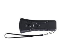 RASTKY Dispositif Efficace de Dissuasion des Aboiements des Chiens, Dispositif Anti-aboiement Ultrasonique pour Le Dressage des Chiens, Lampe de Poche LED à Double Tête Portable