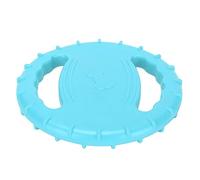 RASTKY Disque Volant pour Chien, Jouet Flexible et Couinant, Conception Creuse sur 2 Côtés, Disque Volant d'entraînement pour Animaux de Compagnie, Grands Chiens (Blue)