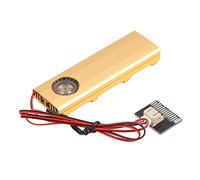 RASTKY Dissipateur Thermique SSD M.2 avec Ventilateur 7000 et Dissipation Thermique Quadruple, Alimentation de Port 5 V, Refroidisseur SSD NVMe PCIe et, Dissipateur en Aluminium avec Coussin en