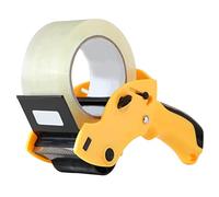 RASTKY Distributeur de Ruban Adhésif, Coupe Rapide et Claire, Structure à 3 Points, Durable pour L'emballage, Distributeur de Ruban Adhésif Portable pour Bureau et école