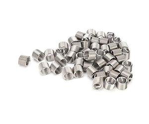 RASTKY Douille d'insertion de Filetage de Fil 50 Pièces Kit d'écrou de Réparation de Vis de Bobine de Protection de Douille 'insertion de Fil de M10 1.5 Jeu de Douilles 'extension Filetées en