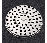 RASTKY Drain de Sol en Acier Inoxydable, 8.5cm de Diamètre, Rond en Acier Inoxydable, pour Douche, Balcon, Ravin de Drainage, Couvercle à Grille Amovible