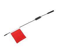 RASTKY Drapeau de Ligne de Signal de Simulation, Modèle D'antenne de Haute qualité pour SCX10 9004, Conception en Spirale Flexible Rouge (rouge)