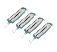 RASTKY Dynamomètre à Ressort 4 Pièces 5N Compteur de Force de Barre de Matériaux de Fer en Plastique de qualité Supérieure, Facile à Utiliser pour L'enseignement de la Mécanique de la Physique,