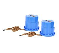 RASTKY Échasses de Marche pour Enfants, 1 Paire d'échasses, Chaussures de Marche Interactives, Jouet d'entraînement de Coordination, échasses de Seau Antidérapantes 'intérieur (Blue)