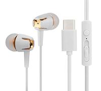 RASTKY Écouteurs de Type C, écouteurs D'appel Mains Libres, Téléphones LETV à Basses Très Profondes, Micro Antibruit pour des Appels Clairs, Port Confortable pour Une Utilisation Prolongée