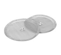 RASTKY Écran Filtrant de Remplacement en Acier Inoxydable, 100 Mailles, 2 Pièces, pour Votre Presse à café, Obtenez un Brassage sans Résidus à Chaque Fois
