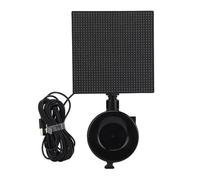 RASTKY Écran Matriciel LED Contrôle par Application Haute Résolution pour publicité Mobile, Messages, écran de Signalisation LED Programmable 5x5 Pouces pour Festivals, Bureaux ABSScreen