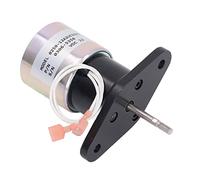 RASTKY Électrovanne D'arrêt D'arrêt D'excavatrice Très Précise pour Woodward 1502 12VDC Applicable pour les Opérateurs D'électrovanne 12V