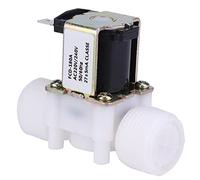 RASTKY Électrovanne électrique en Plastique G3/4Contrôle d'entrée d'eau - Vanne électromagnétiqueRégulation Efficace, AdaptéeAlimentation DC24V / AC220-240V, IdéaleDiverses Applications 'Eau