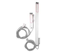 RASTKY Encodeur de Précision Stable à échelle Linéaire à Lecture Numérique pour JCS900-2AE JCS900-3AE DRO, 2 Pièces profilé en Alliage D'aluminium pour Tour de Fraisage, Résolution 5 um, pour