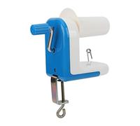 RASTKY Enrouleur de Boule de Fil Léger Bleu pour une Opération Manuelle Rapide, Enrouleur de Laine en Plastique Compact pour L'artisanat Ménager