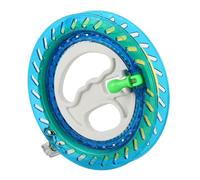 RASTKY Enrouleur en Moulinet de Cerf-Volant avec Ligne + Bobine Kite Manche Bleue Flying Winder Tool Outdoor Kites Accessoires avec 200 Mètres Ligne + String and Boupol