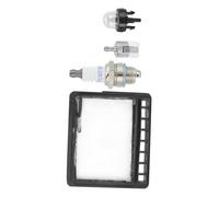 RASTKY Ensemble D'ampoules D'amorçage de Bougie D'allumage de Filtre à Air de Tronçonneuse Matériau ABS Robuste pour Tronçonneuse Echo CS-3450 CS340 adapté pour CS-3000-3450 CS340 pour Les Amateurs
