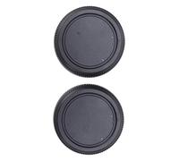 RASTKY Ensemble de 2 Couvercles Arrière D'objectif de Caméra, Capuchon Arrière en Matériau ABS avec Conception G Snap pour Caméras de la Série GFX