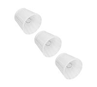 RASTKY Ensemble de 3 Abat-jour en Tissu E14, Couvercle à Clipser Facile à Installer pour un éclairage Chaud dans la Chambre à Coucher, les KTV, les Villas, Tissu Résistant à L'usure + Matériau en