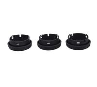RASTKY Ensemble de 3 Garnitures de Boutons de Climatisation, Cache-Bouton de Commande de Climatisation Avant, Garniture de Bouton de Commande de de Console pour la Plupart