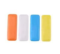 RASTKY Ensemble de 4 Craies de Tailleur Colorées - Craie de Tailleur Douce en Rouge, Faible, e, e, Projets de Couture, Accessoires de Vêtements Essentiels avec Storageox