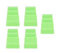 RASTKY Ensemble de 5 Supports à Tacos en Forme de Vague, Lavable au Lave-vaisselle, ondes, Matériau ABS, Petit Kit de Plaque de Support à Tacos pour Voiture avec Design ondulé pour les Fêtes en