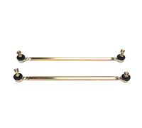 RASTKY Ensemble de Biellette de Direction Durable pour VTT de 50 à 250, Matériau en Alliage D'acier de qualité Supérieure, Empêche L'usure Inégale des Pneus, 2 Biellettes de Direction de 330 Mm et