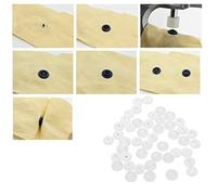 RASTKY Ensemble de Boutons Pression en Résine Inoffensifs pour Enfants, 1000 Boutons Pression, pour Projets de Couture, 3 Tailles Incluses, Matériau Sûr, Diverses Scènes Applicables (T3)