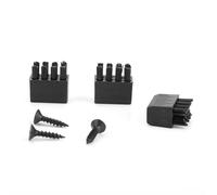 RASTKY Ensemble de Brosses de Repose-flèche de Haute qualité pour Arc de Tir à l'arc, Conception Compacte et Portable, Brosses de Remplacement pour Repose-flèche de de Brosse, 3 et Vis, Idéal pour