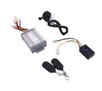 RASTKY Ensemble de Contrôleur de Poignée de Levier de Vitesse pour Vélo avec Alarme Antivol, Poignée de Levier de Vitesse 24 V 800 W, Ensemble de Contrôleur de D'accélérateur pour Vélos électriques,